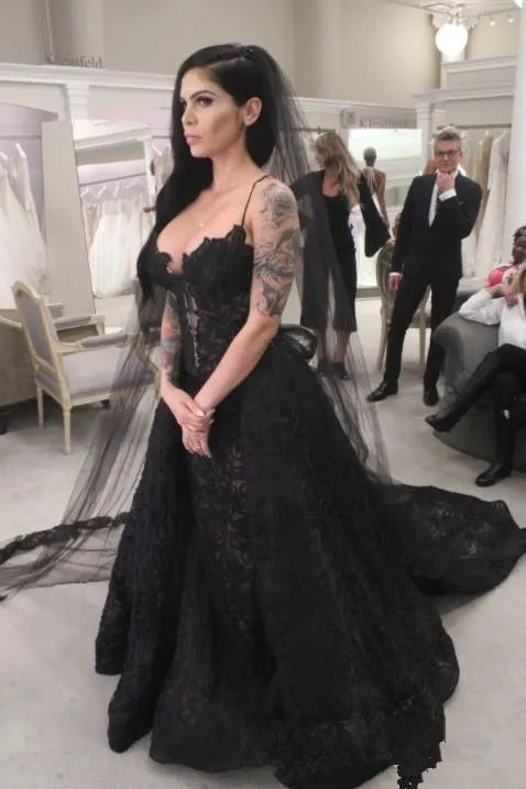 Wedding Dresses A-line Spaghetti Straps Bridal Gowns